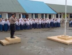 Polsek Medang Deras Penyuluhan ke Siwa SMPN