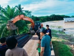 Perbaikan Tanggul Sungai Dalu-Dalu Batubara Dimulai