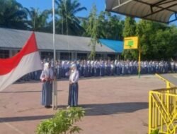 Police Goes To School Kanit Binmas Polsek Labuhan Ruku di SMA Negeri 1 Talawi
