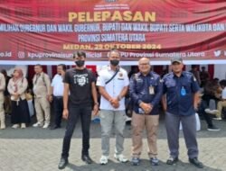 Kertas Surat Suara Pilkada Serentak 2024 Sampai di Batubara