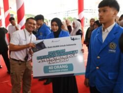 Inalum Beri Beasiswa Kepada 2800 Keluarga TNI-Polri di 38 Provinsi di Indonesia