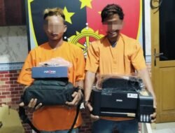 Polsek Indrapura Tangkap Pelaku Curat di Sekolah