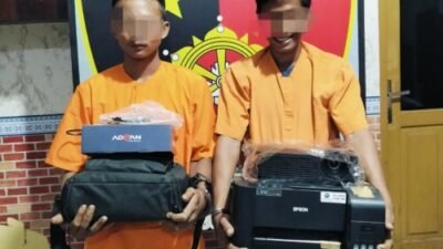 Polsek Indrapura Tangkap Pelaku Curat di Sekolah