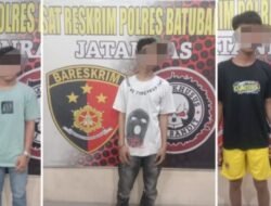 Satreskrim Polres Batubara Tangkap Tiga Pemuda Cabul