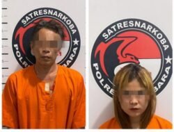 Pasangan Kekasih Ditangkap Bersama Sabu Jumlah Besar