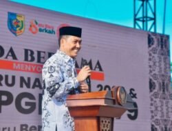 Ribuan Guru di Batubara Doa Bersama HUT PGRI ke-79