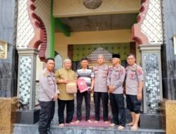 Polres Batubara Bantu Mesjid Al-Munawaroh Air Putih