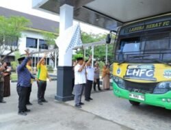 Pemkab Labura Lepas Jamaah Umrah Pemenang MTQ dan FSQ