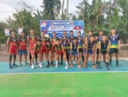Karang Taruna Menang atas Demokrat di Turnamen Voli 2024