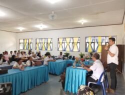 Sosialisasi Pencegahan Narkoba di SMPN 1 Laut Tador Batubara