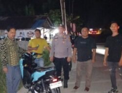Polsek Medang Deras Cegah Begal dan Premanisme