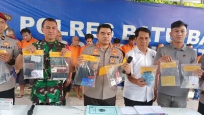 Polres Batubara Amankan 45 Tersangka Narkoba, 31 di Antaranya Pengedar