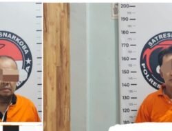 Empat Pelaku Sabu Diamankan di Bengkel Sepeda Motor Desa Ujung Kubu