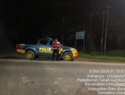 Samapta Polres Batubara Cegah Kejahatan Jalanan