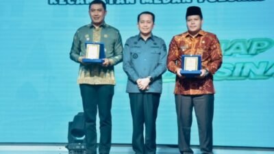 Batubara Terima Penghargaan Desa Bersinar dari Pj. Gubernur Sumut
