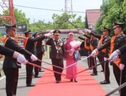 Sertijab Kasat Lantas dan Pelepasan Purna Bhakti di Polres Batubara