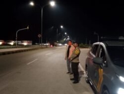 Polsek Lima Puluh Cegah Kejahatan Malam