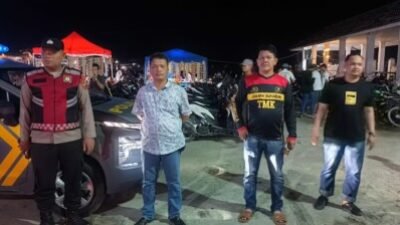 Polsek Labuhan Ruku Cek Titik Rawan Kejahatan Malam