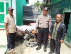 Kapolsek Medang Deras Bantu MTS Al-Wasliyah Pagurawan