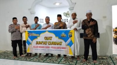 Polsek Medang Deras Ajak Masyarakat Jaga Keamanan