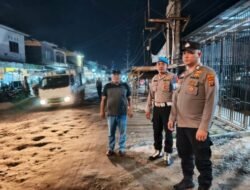 Polsek Medang Deras Antisipasi Kejahatan, Geng Motor dan Premanisme