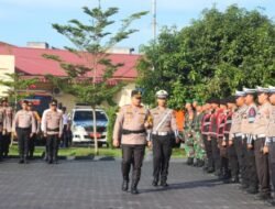 Kesiapan Operasi Lilin 2024,Polres Batubara Antisipasi Keamanan Nataru