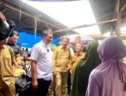 Pj Bupati Sidak Pasar Batubara, Sembako Stabil, Ayam Alami Kenaikan