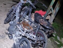 Kebakaran Hanguskan Rumah dan Dua Sepeda Motor di Batubara