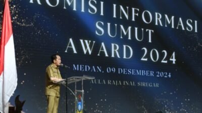 Sumut Raih Peringkat Kelima Nasional Indeks Keterbukaan Informasi Publik