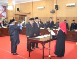 DPRD Batubara Resmikan Pimpinan Baru dan Tetapkan Pasangan Bupati Terpilih 2024