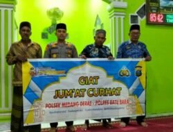 Polsek Medang Deras di Musholla Al Ikhlas Dusun Tangkahan
