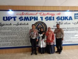 Polres Batubara Sosialisasi Tertib Berlalu Lintas di SMPN 1 Sei Suka