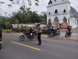 Polres Batubara Amankan Sejumlah Gereja
