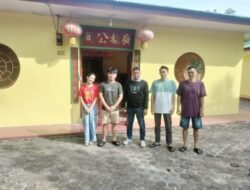 Kanit Intelkam Amankan Sembahyang Imlek 2576 di Medang Deras