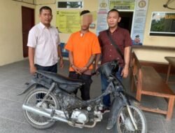 Unit Reskrim Polsek Indrapura Tangkap Pelaku Pencurian Sepeda Motor