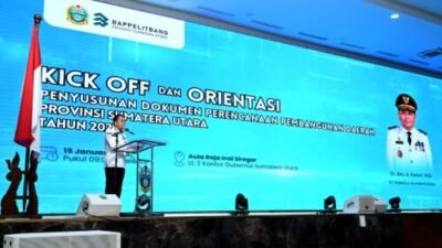 Pj Gubernur Sumut Tegaskan Penyusunan Dokumen Pembangunan Harus Jadi Arah Strategis Kemajuan Daerah