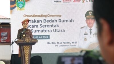 Percepat Program Tiga Juta Rumah, Pj Gubernur Sumut Instruksikan Bupati dan Walikota