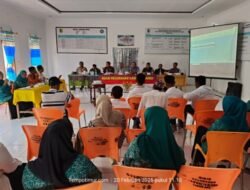 Polsek Labuhan Ruku Ajak Masyarakat Waspadai Berita Hoaks di Acara Pembinaan Kelurahan Terbaik