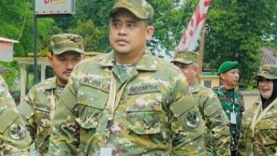 Bobby Nasution Pembekalan di Akmil Magelang