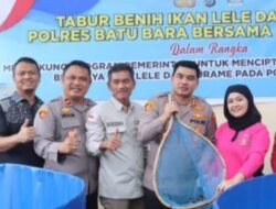 Polres Batubara Panen Ikan Lele Dukungan Ketahanan Pangan