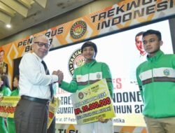 Pemprov Sumut Dukung Peningkatan Prestasi Atlet Taekwondo