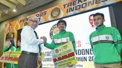 Pemprov Sumut Dukung Peningkatan Prestasi Atlet Taekwondo