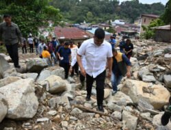 Banjir Bandang di Parapat,Gubernur Sumut Tinjau Kerusakan dan Siapkan Penanganan Darurat
