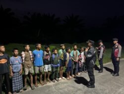 Jamin Keamanan Warga di Bulan Ramadhan, Polres Batubara Patroli Subuh