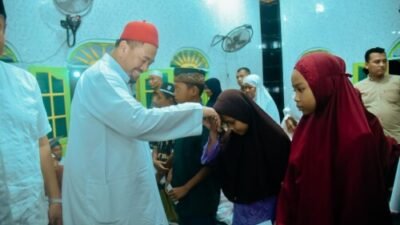 Di Safari Ramadhan,Bupati Batubara Ajak Masyarakat Perangi Narkoba