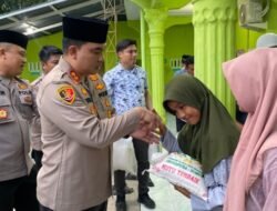 Kapolres Batubara Bersama Sapa Ramadhan Berbagi ke Anak Yatim dan Duafa