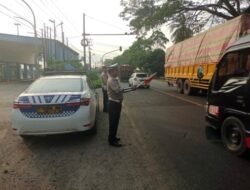 Tegakkan Ketertiban, Sat Lantas Batubara Menjaga Jalan Raya Mencegah Kejahatan