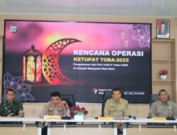 Kapolres Rakor Ops Ketupat Toba 2025, Sinergi Keamanan Idul Fitri di Batubara