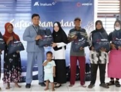 Bakti Sosial MIND ID dan Inalum Berbagi 300 Paket Sembako ke Warga