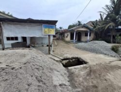 Rabat Beton Desa Tanah Tinggi Picu Kontroversi,Kades Tunggu Setelah Lebaran Untuk Klarifikasi